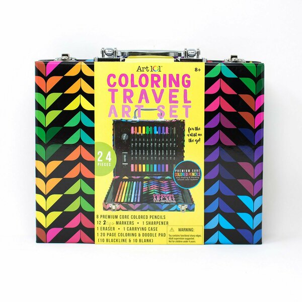 Art 101 Colorable Travel Art Kit 31024MB